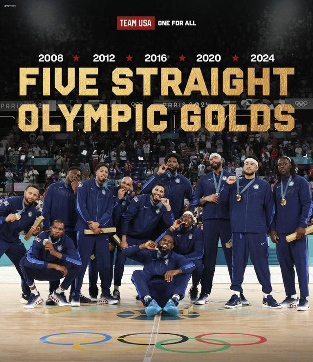 包含美国男篮血洗加拿大男篮，杜兰特打破历史纪录的词条