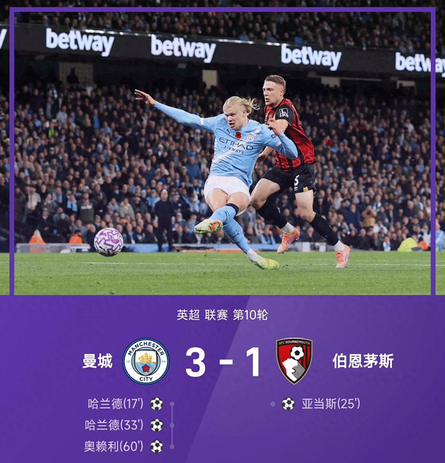 关于曼城中场进球破门，斩获季前热身赛胜利的信息