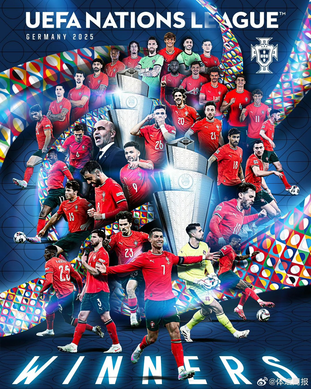 包含葡萄牙队在连续几场比赛中大获全胜，实力强劲的词条