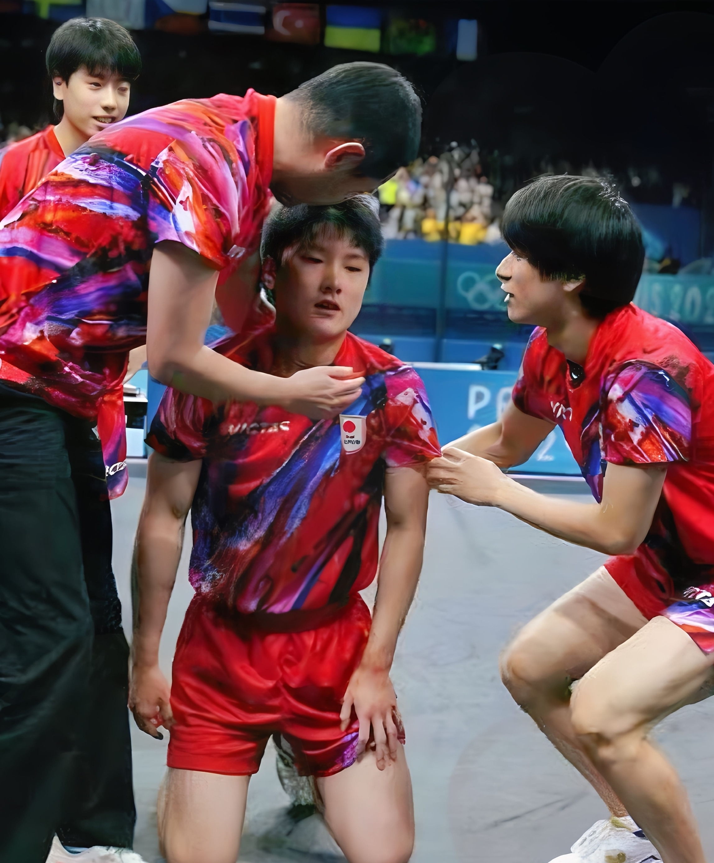 比利时乒乓球队完胜韩国乒乓球队，张本智和关键制胜的简单介绍